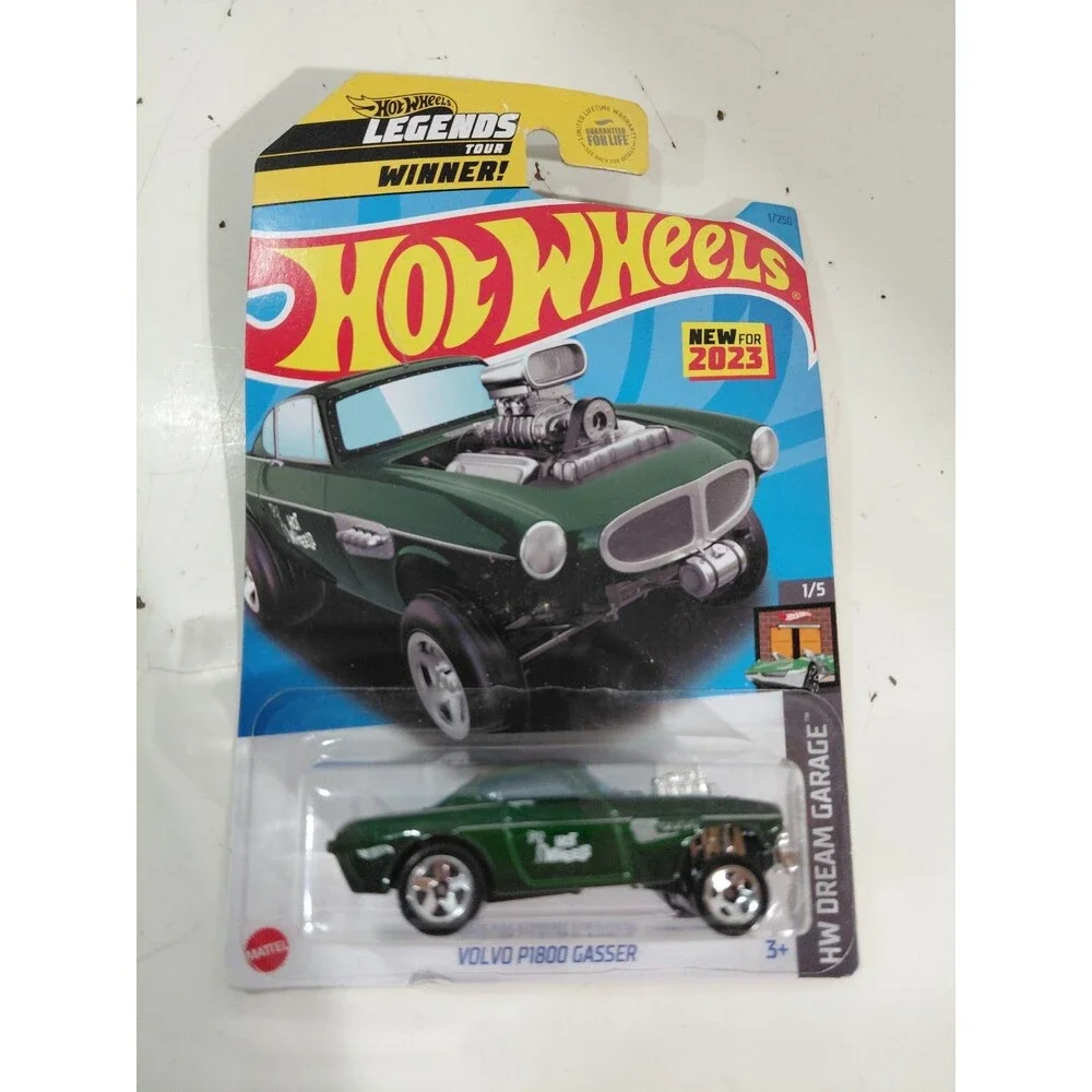 NIP Hot Wheels Dream Garage 1:64 DieCast Legends Tour Volvo P1800 Gasser